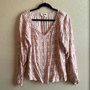 Savanna Jane long tribal shirt size L
